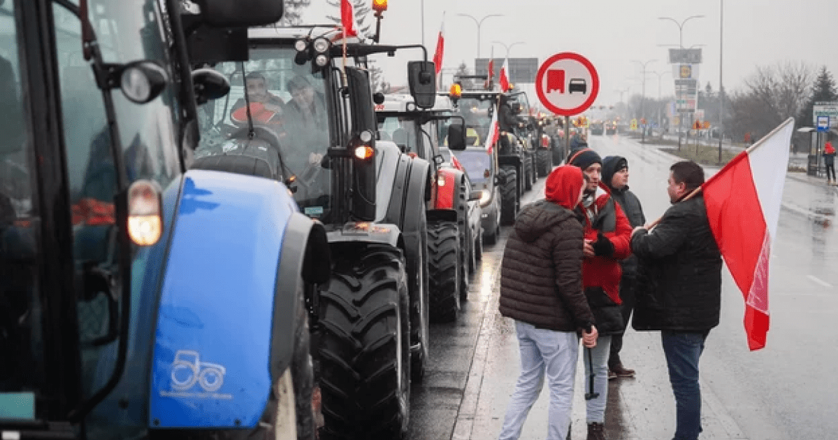 протести фермерів у Польщі