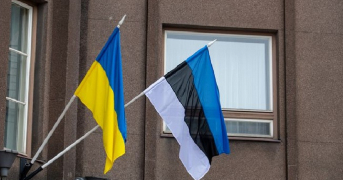 прапор Естонія Україна
