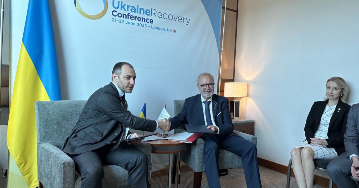 Віцепрем'єр-міністр з відновлення України Олександр Кубраков та президент Європейського інвестиційного банку