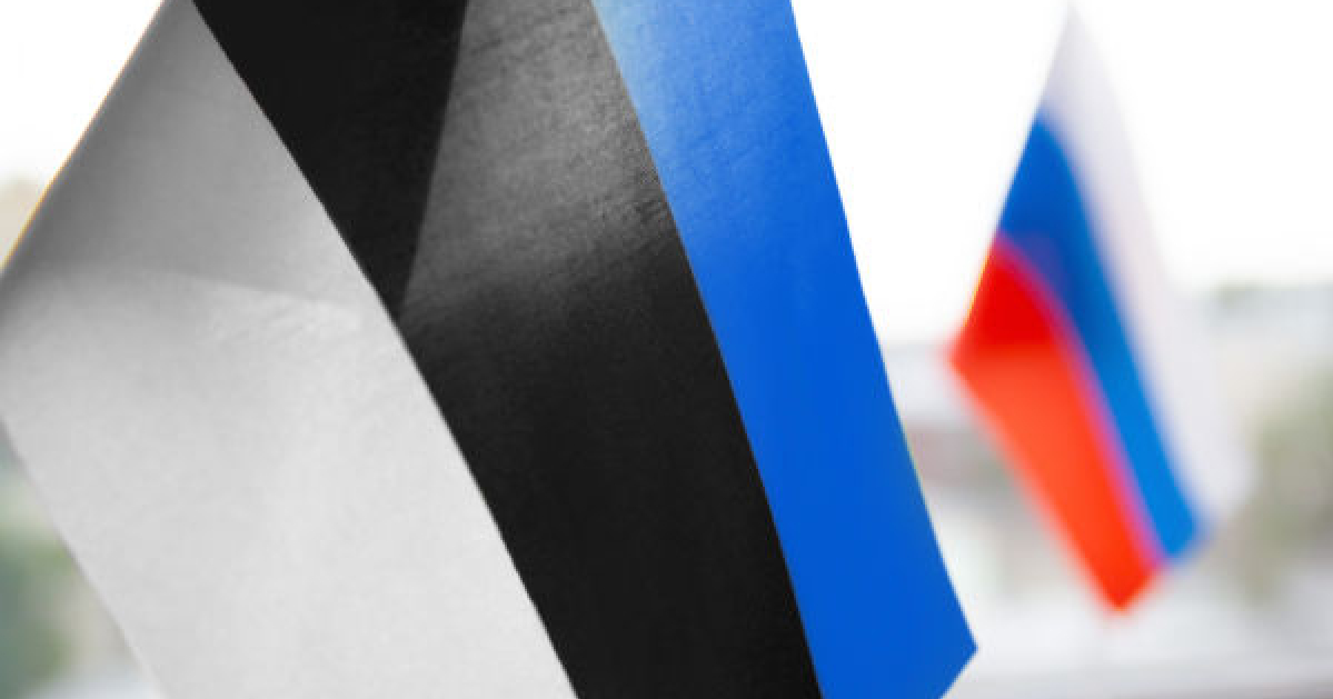 Естонія Росія прапор