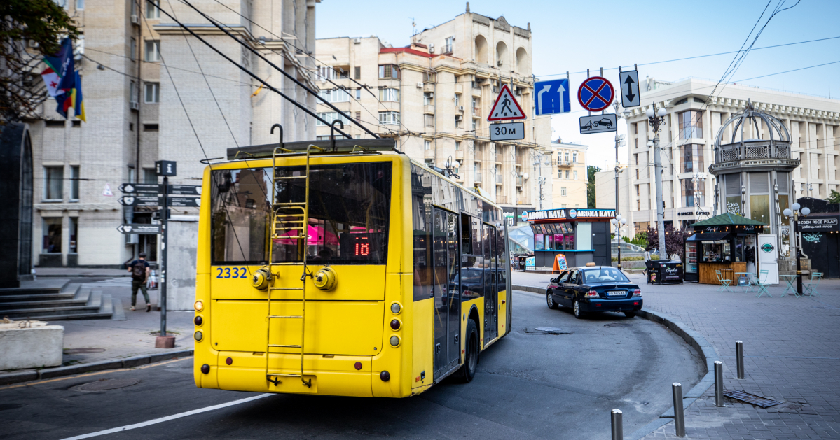 Тролейбус, Київ