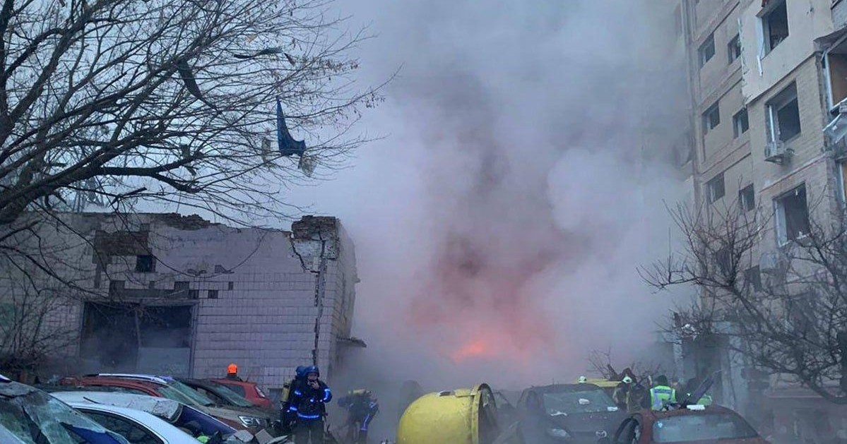 Ракетна атака на Київ 2 січня