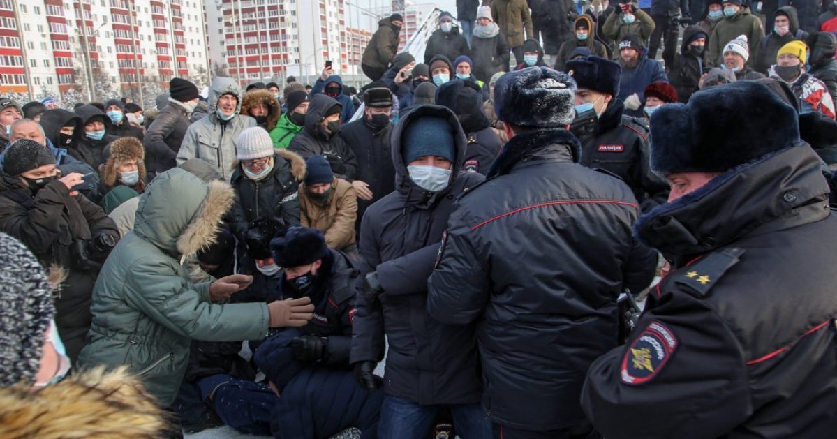 Протести в РФ