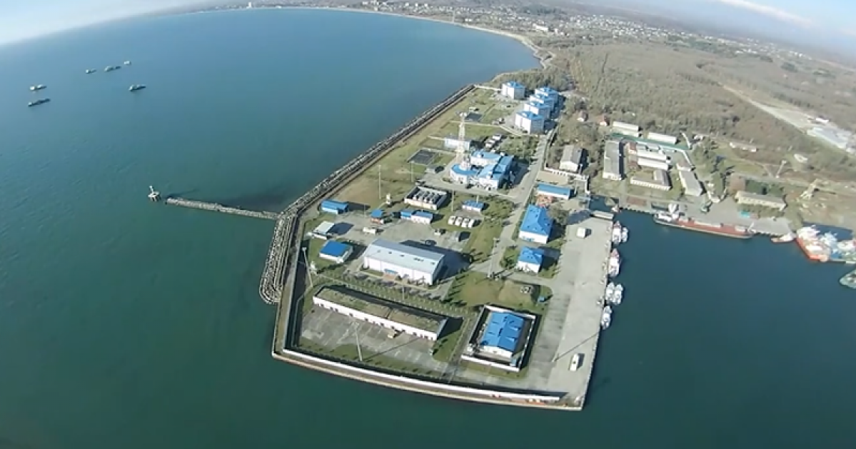 Військовий порт РФ в Абхазії 