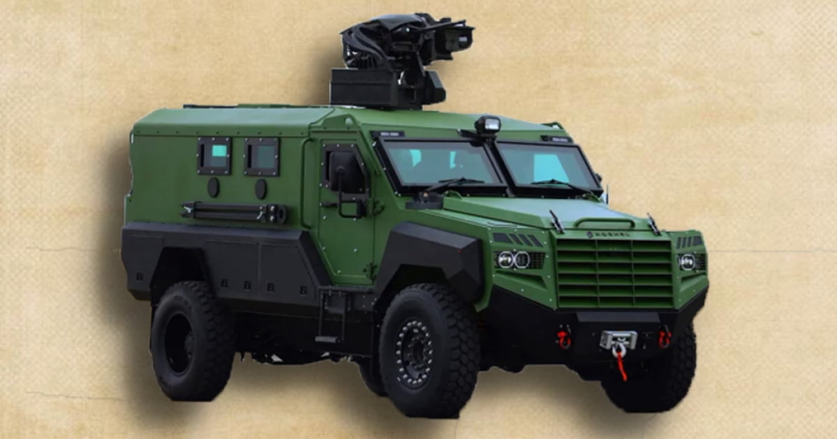 бронеавтомобіль Roshel Senator MRAP