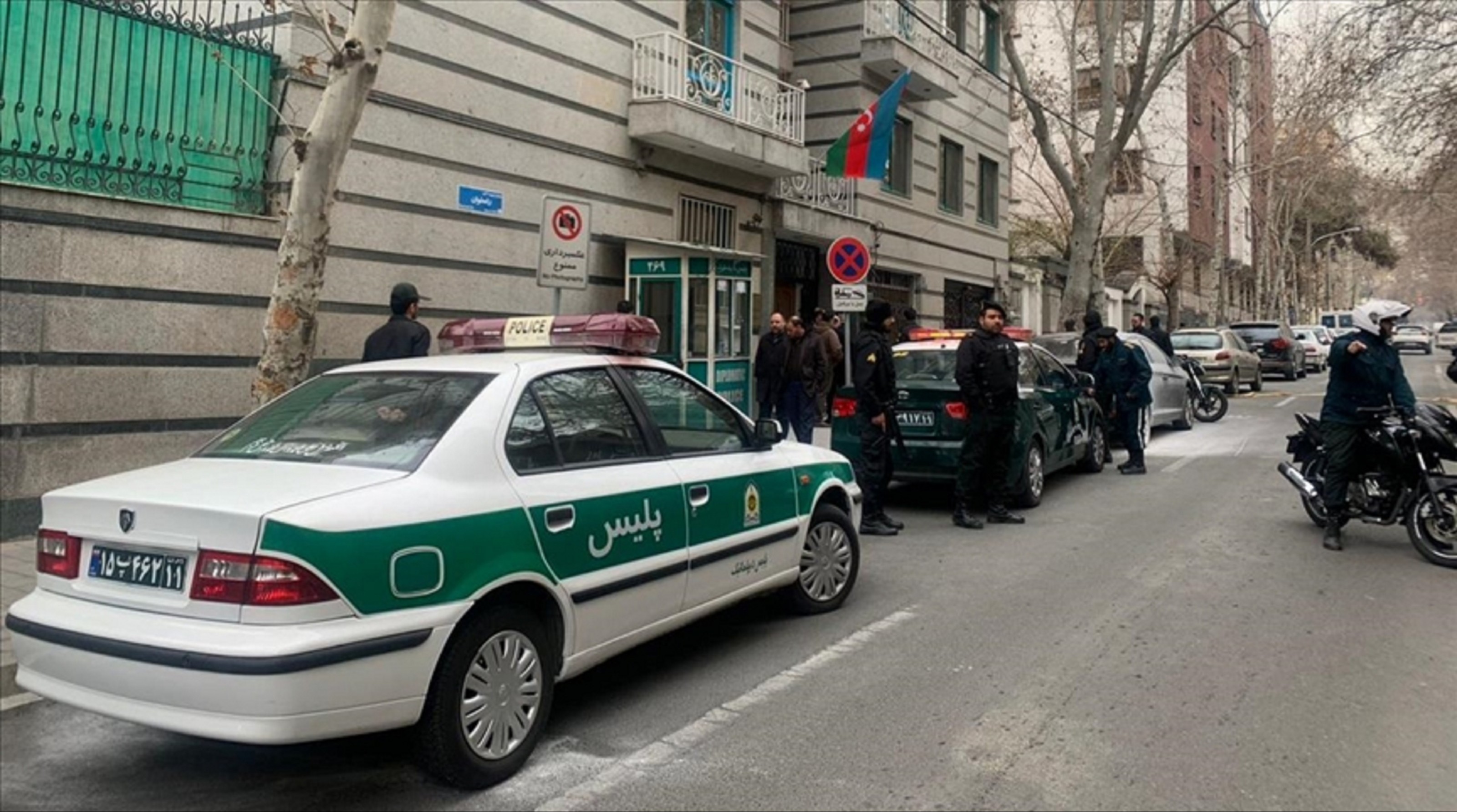 Напад на посольство Азербайджану