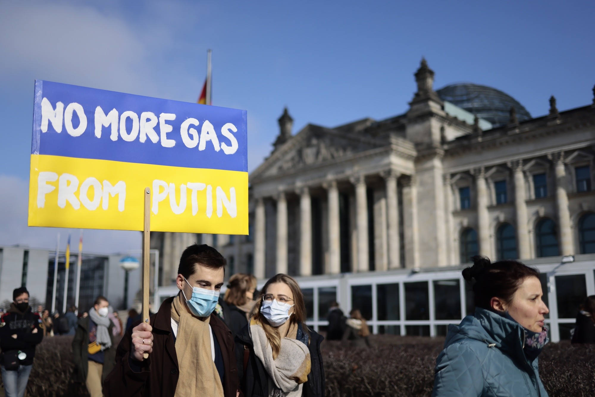 Мітинг газ Росія