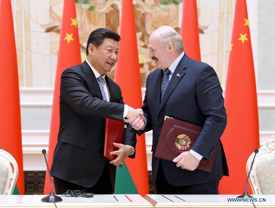 Лукашенко і Сі Цзіньпін