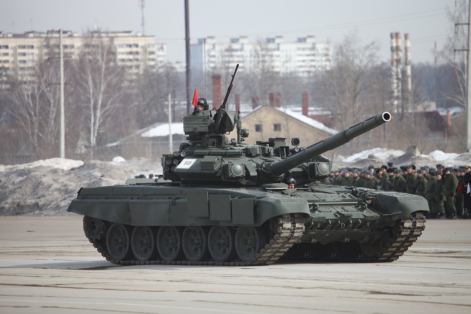 Танк РФ Т-90М 